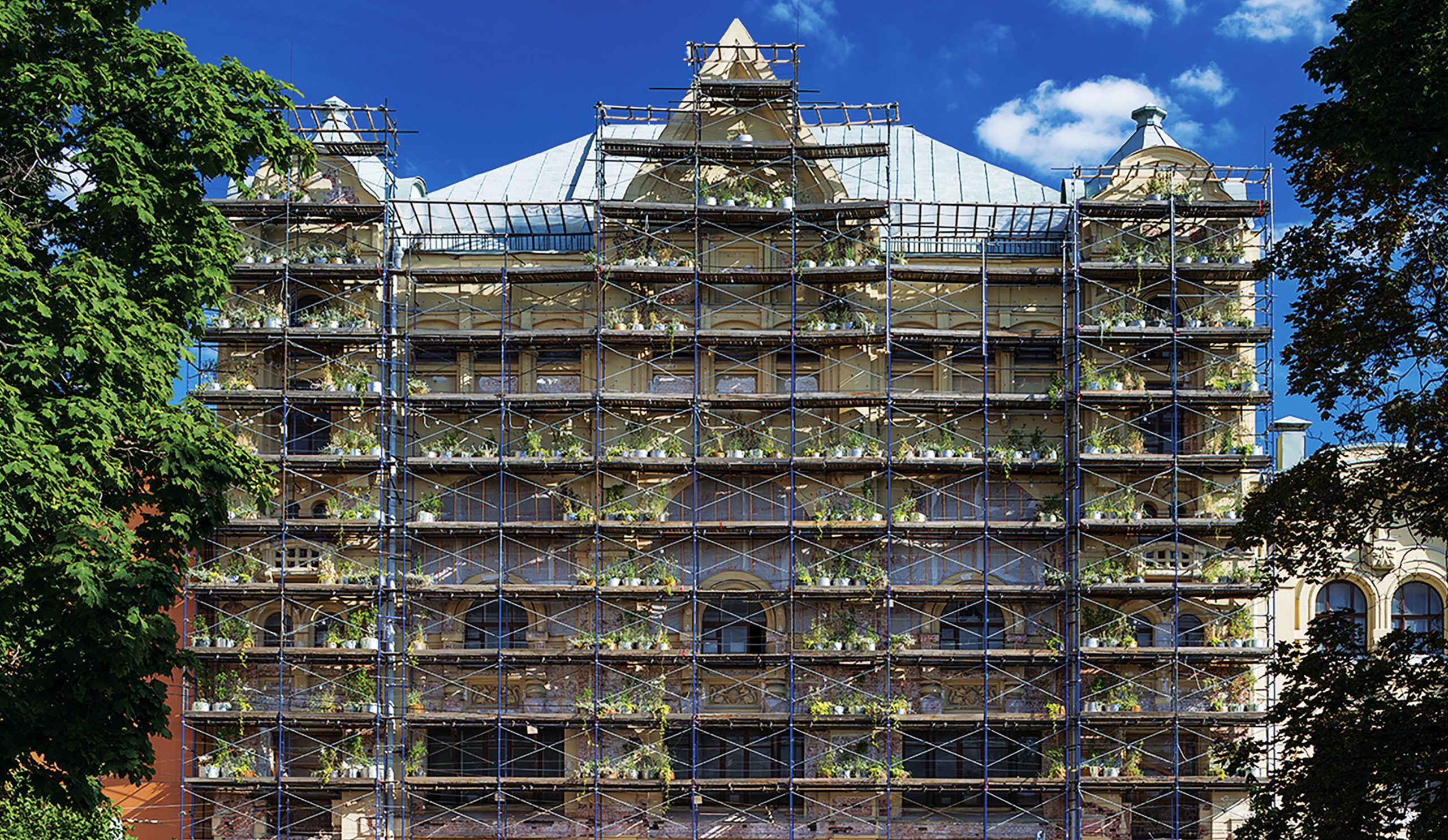 Хрестовинні риштування